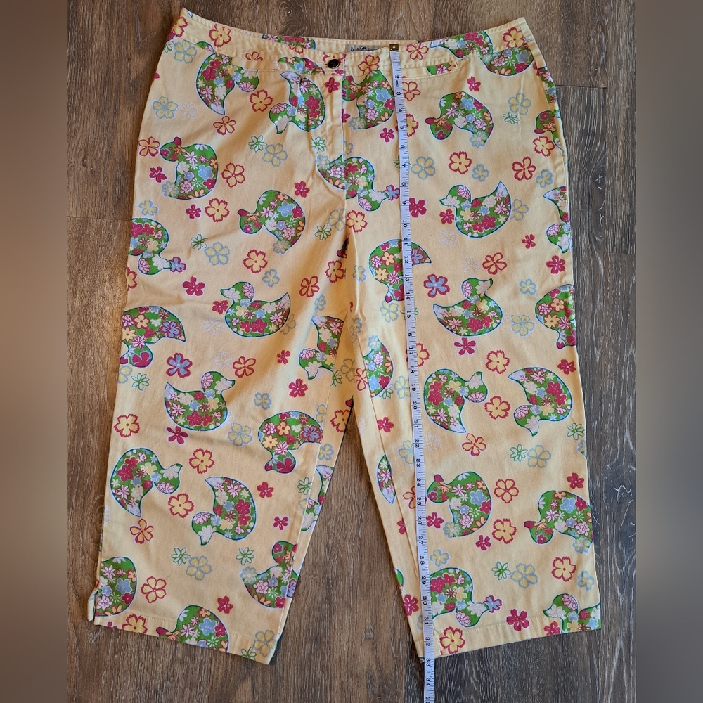 Duck Head Pale Yellow Ankle Pants Size 20W - Picture 7 of 7